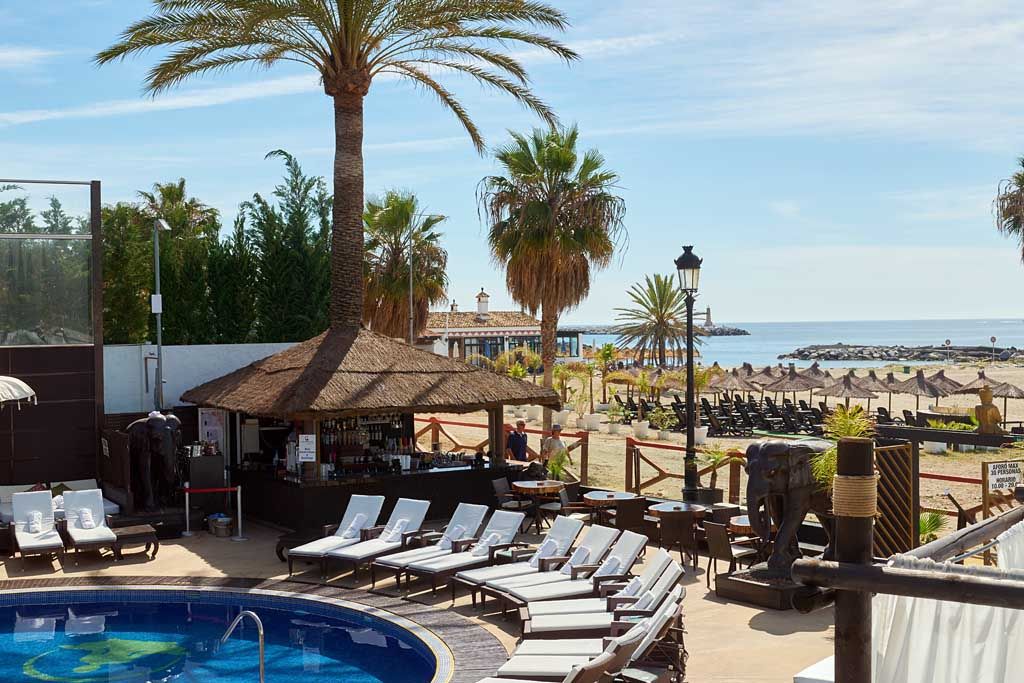 La Sala By The Sea  Beach club resort, Marbella, Puerto banus