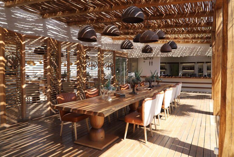 Beach clubs con day pass en Mykonos