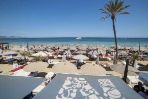 Nassau Beach Club Sandbeds Ibiza