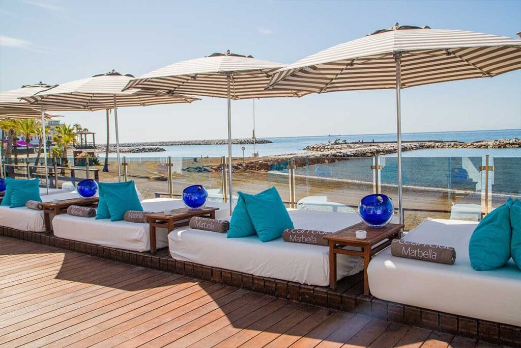 Ocean Beach Marbella 【Book Now Your Beach Club】 Sandbeds