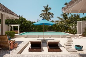 Finolhu Beach Club en Baa Atoll