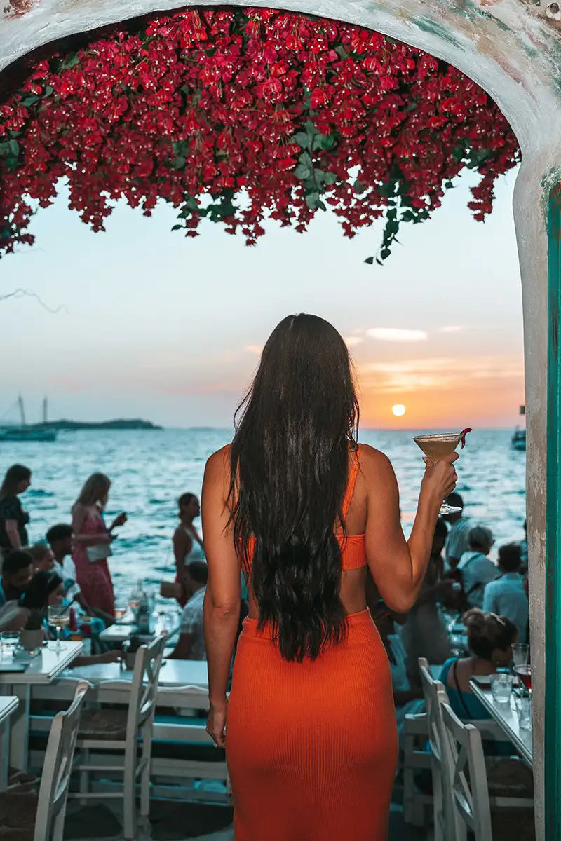 Cocktail bar Negrita en Mykonos Town