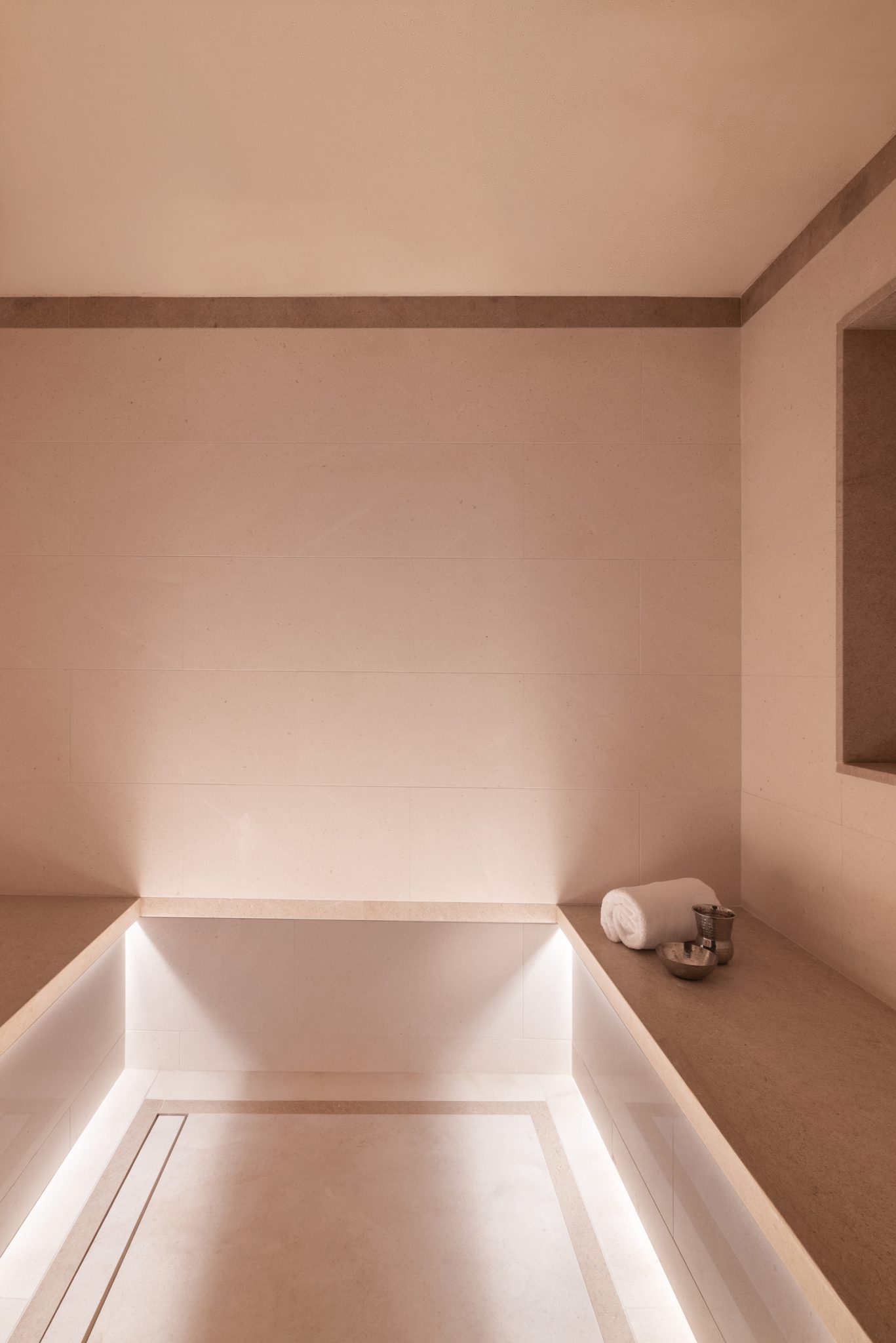 Hammam del spa de Airelles Pan Deï Palais, Saint-Tropez