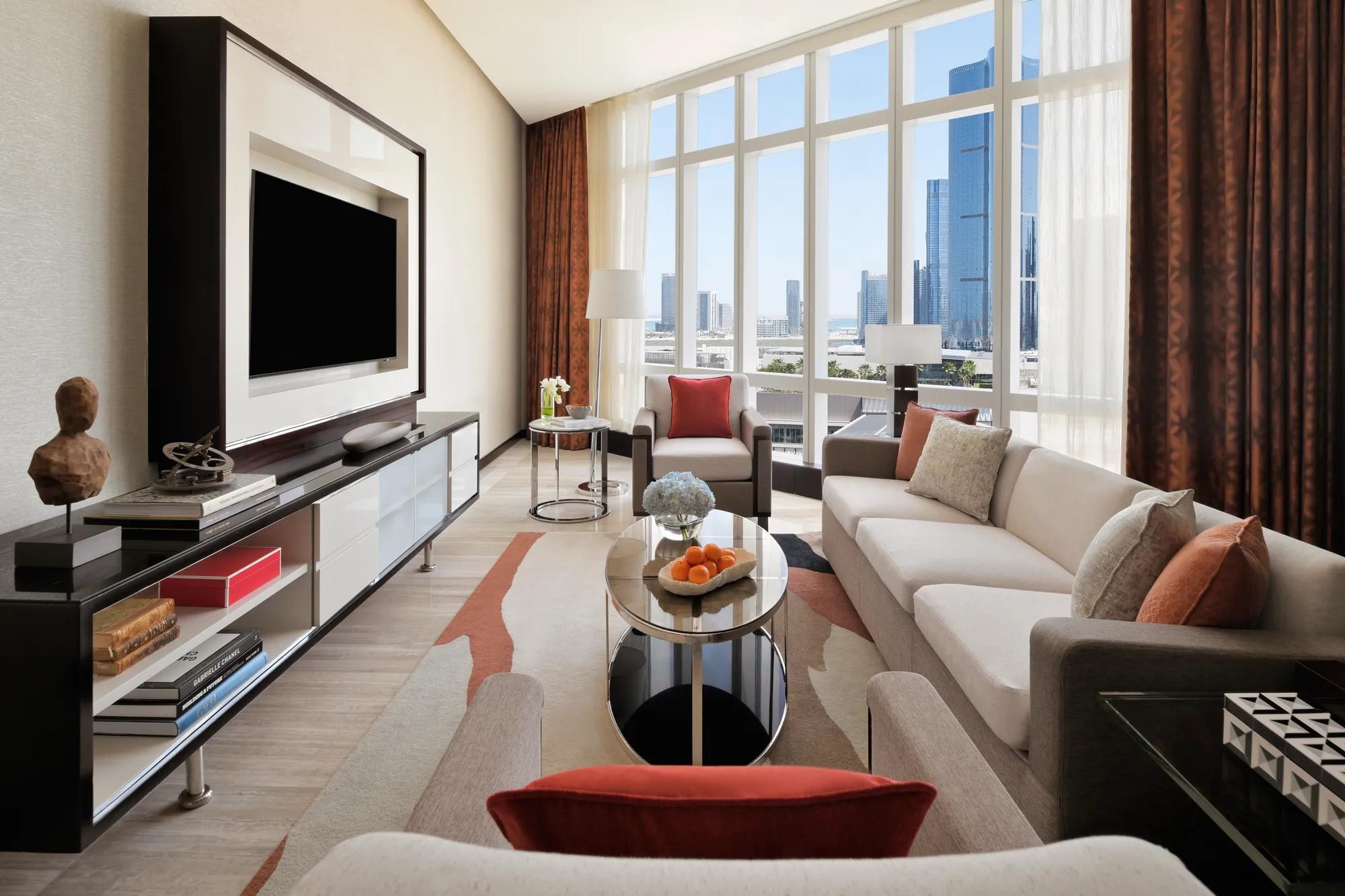 Rosewood Abu Dhabi, Pearl Suite con vistas al Golfo